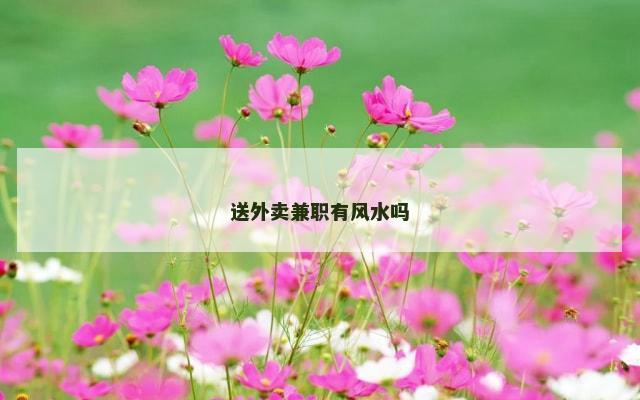 送外卖兼职有风水吗