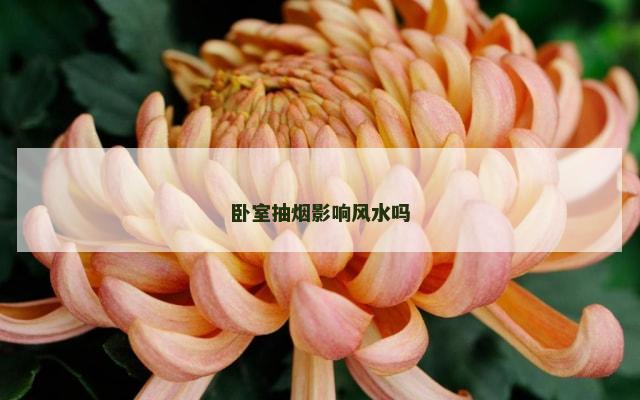 卧室抽烟影响风水吗