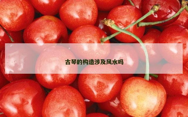 古琴的构造涉及风水吗