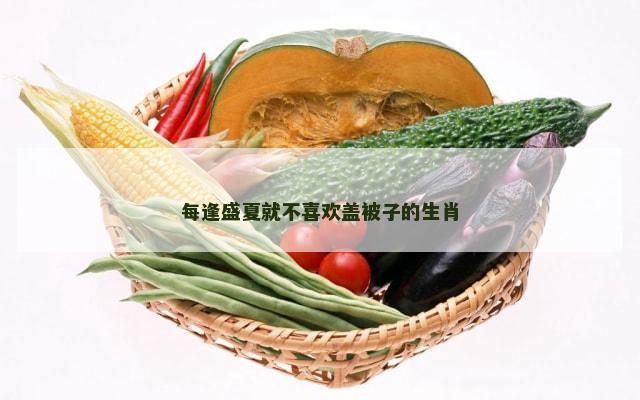 每逢盛夏就不喜欢盖被子的生肖