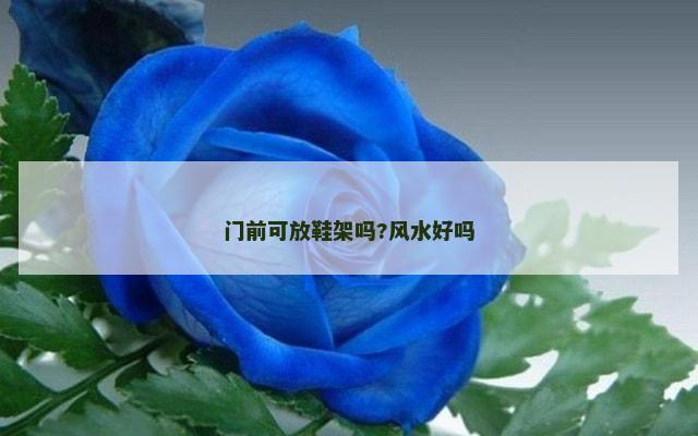 门前可放鞋架吗?风水好吗