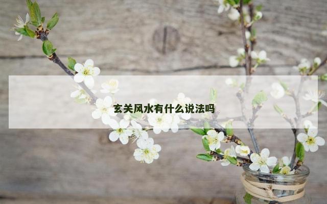 玄关风水有什么说法吗