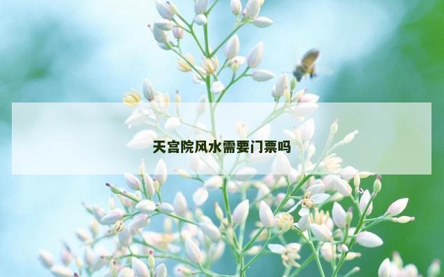 天宫院风水需要门票吗