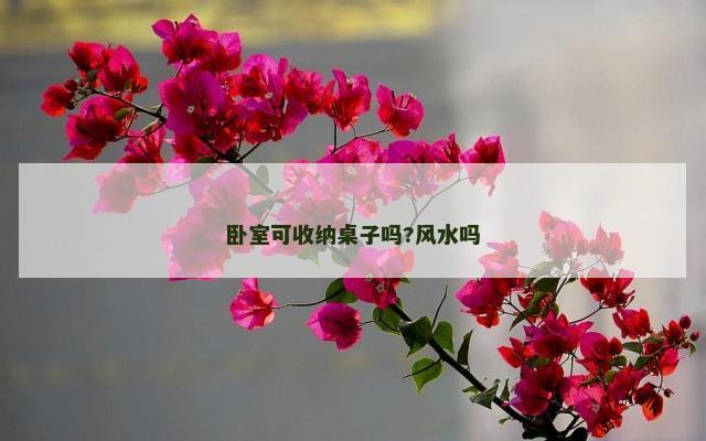 卧室可收纳桌子吗?风水吗
