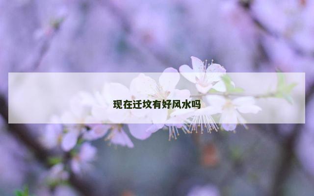 现在迁坟有好风水吗