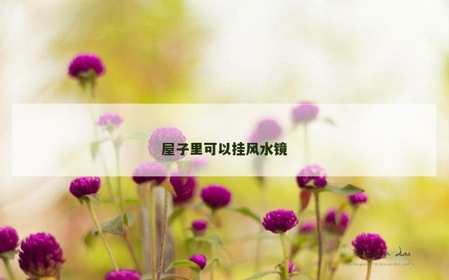 屋子里可以挂风水镜