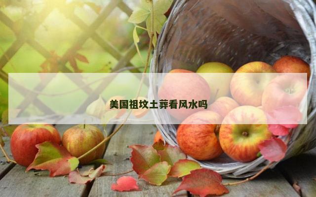美国祖坟土葬看风水吗