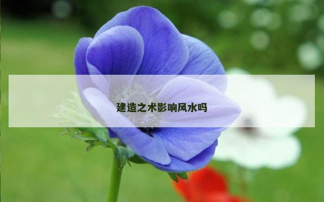 建造之术影响风水吗