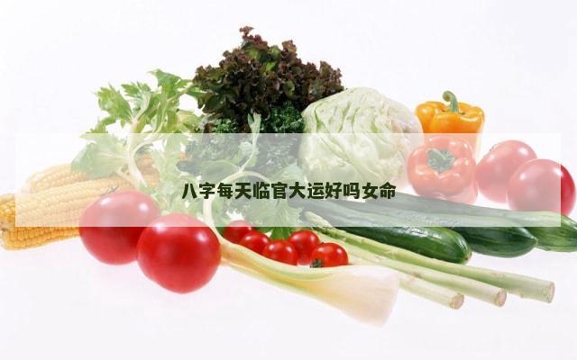 八字每天临官大运好吗女命