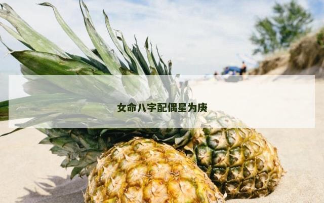 女命八字配偶星为庚