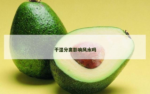 干湿分离影响风水吗