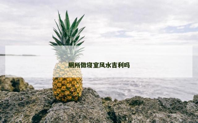 厕所做寝室风水吉利吗