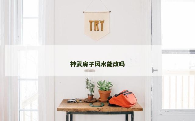 神武房子风水能改吗