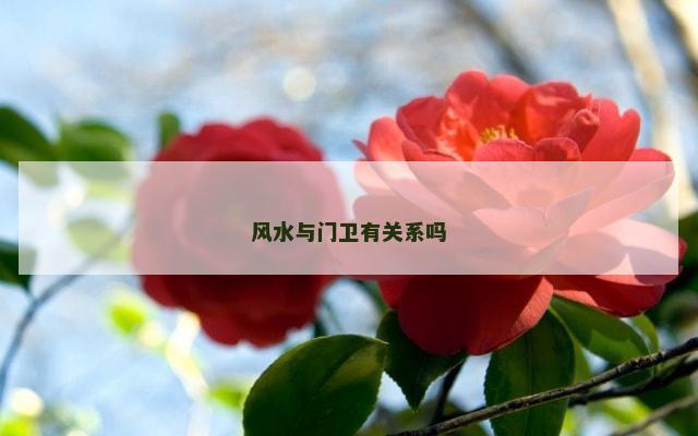 风水与门卫有关系吗