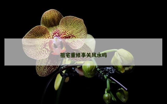 祖宅重修事关风水吗