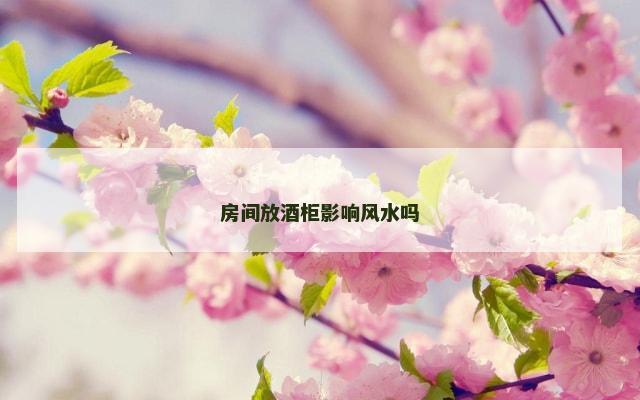 房间放酒柜影响风水吗