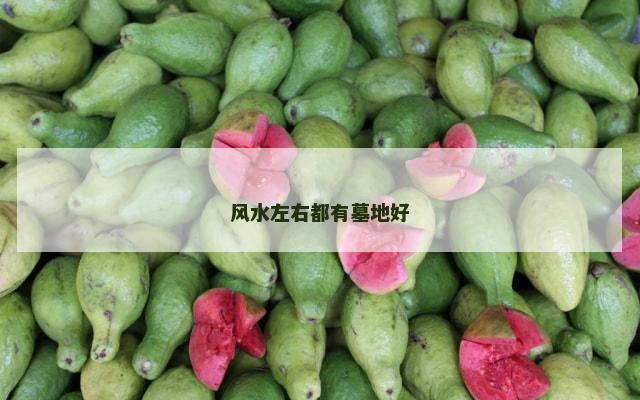 风水左右都有墓地好