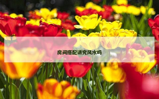 房间搭配讲究风水吗