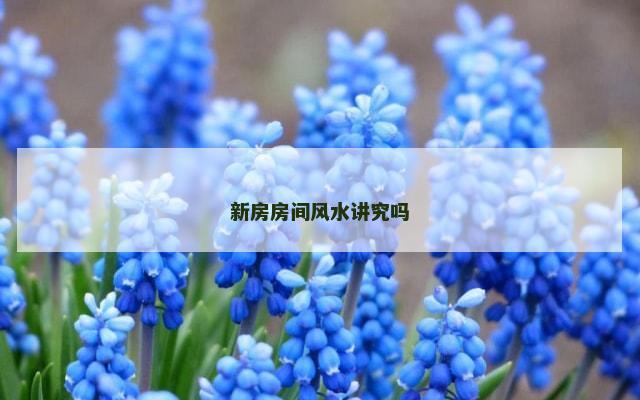 新房房间风水讲究吗