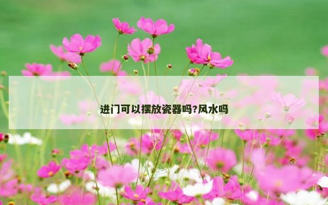 进门可以摆放瓷器吗?风水吗