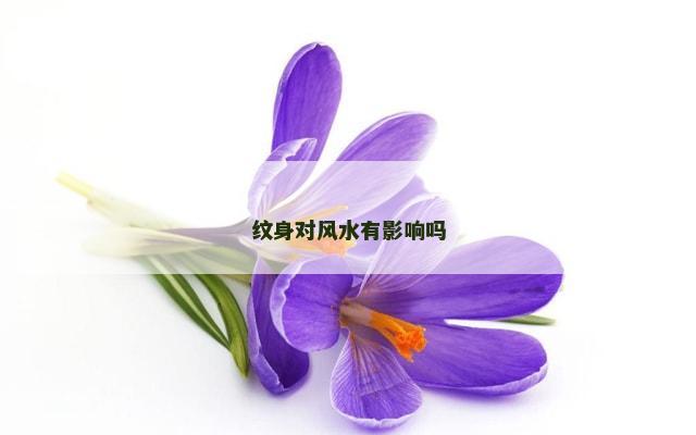 纹身对风水有影响吗