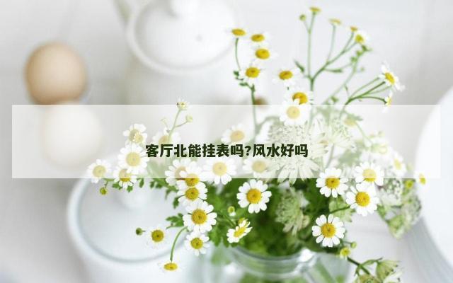 客厅北能挂表吗?风水好吗