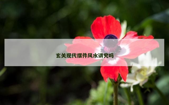 玄关现代摆件风水讲究吗