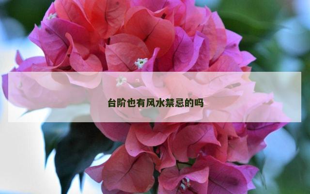 台阶也有风水禁忌的吗